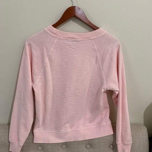 Pink jcrew sweatshirt - Picture 2 of 2